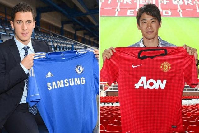 开云APP-13年后蓝军遭指控！曼联拒付100万回扣签阿扎尔,1200万买香川真司